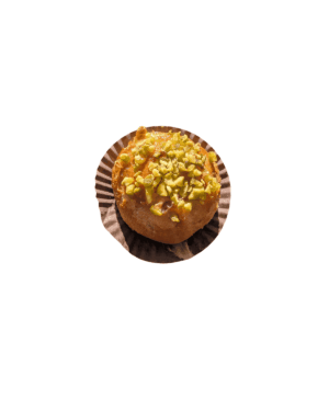 Profiteroles gemischt mit Creme / Pistaziencreme / Schokoladencreme