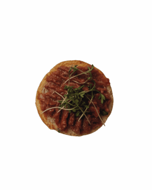 South Tyrolean beef tartare, black garlic and sourdough bread