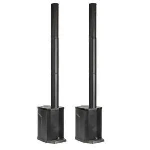Audio system Proel 450W double tover Bluetooth SD + audio mixer