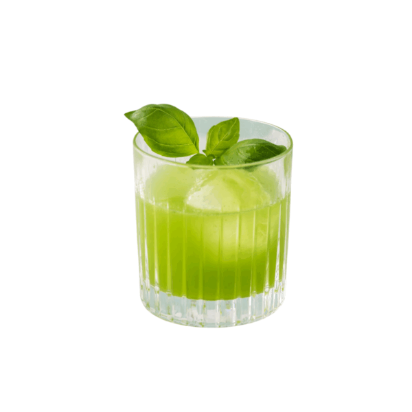 „Green Highball“ mit Grüntee-Kombucha & Gin