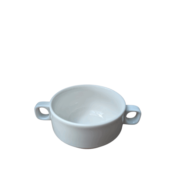Tazza da minestra con piattino