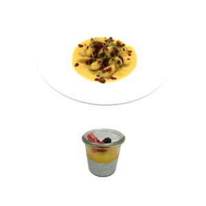 Business Lunch  - Vorspeis, gemischter Salat & Dessert